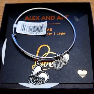 Alex and Ani Love bracelet